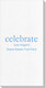Big Word Celebrate Luxury DeVille Guest Towels Image 3 of 5